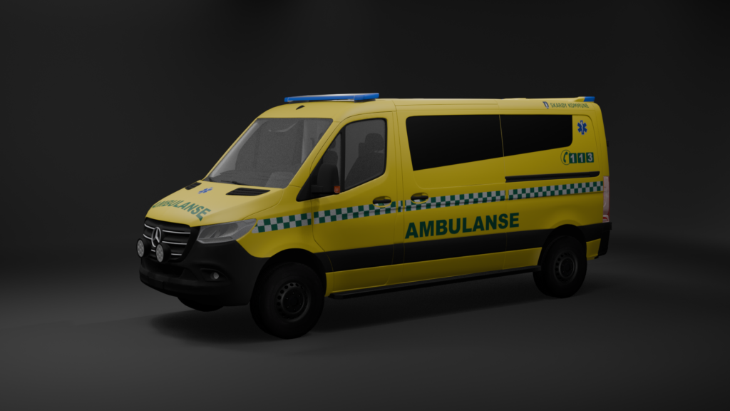 Ny skute hos ambulansetjenesten